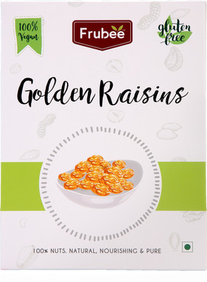 

Frubee 0.5 Kg Indian Golden Raisins Extra Premium Large Size (250 G X 2 Packs) Raisins(500 g, Vacuum Pack)