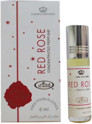 

Al Rehab Perfumes Red Rose Concentrated Rollon Perfume - 6 ml(For Men & Women)