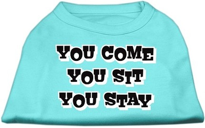 

Mirage Pet Products T-shirt for Dog(Aqua, Blue