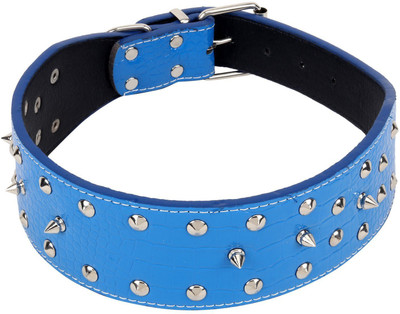 Shrih Embellished Dog Collar Charm(Blue, Other)