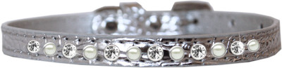

Mirage Pet Products Dog Everyday Collar(, Silver