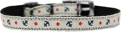 Mirage Pet Products Dog Everyday Collar(, White