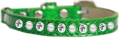 

Mirage Pet Products Dog & Cat Everyday Collar(, Emerald Green