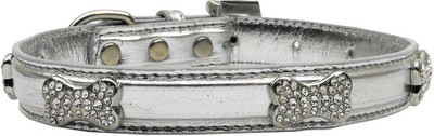 

Mirage Pet Products Dog Everyday Collar(, Silver