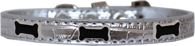 

Mirage Pet Products Dog Everyday Collar(, Silver