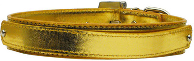 

Mirage Pet Products Dog Everyday Collar(, Gold