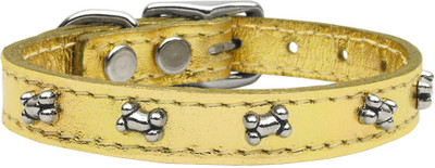 

Mirage Pet Products Dog Everyday Collar(, Gold