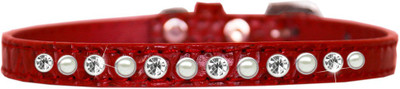 Mirage Pet Products Dog Everyday Collar(, Red