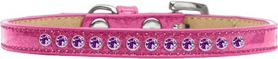 Mirage Pet Products Dog Everyday Collar(, Purple