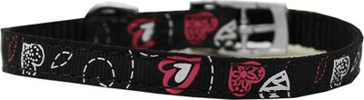

Mirage Pet Products Dog Everyday Collar(, Black