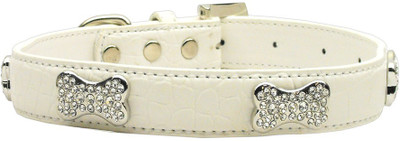

Mirage Pet Products Dog Everyday Collar(, White