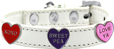 

Mirage Pet Products Dog Everyday Collar(, White