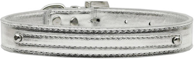 

Mirage Pet Products Dog Everyday Collar(, Silver