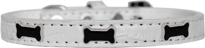 

Mirage Pet Products Dog Everyday Collar(, White