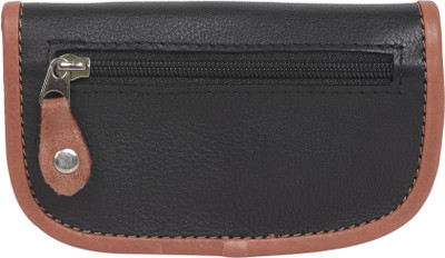 

GoLeather KRB- Blk-Tan Pouch(Black, Brown)