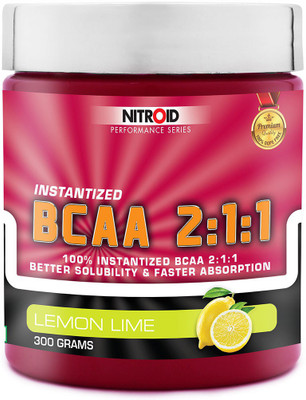 

Nitroid BCAA 2:1:1 BCAA(300 g, Lemon Lime)