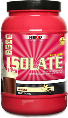 

Nitroid Whey Isolate Whey Protein(1000 g, Vanilla)
