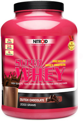 

Nitroid Super Whey Whey Protein(2000 g, Dutch Chocolate)