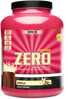 

Nitroid Zero Isolate Whey Protein(2000 g, Vanilla)