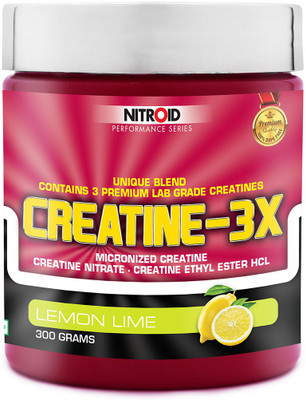 

Nitroid Creatine 3X Creatine(300 g, Lemon Lime)