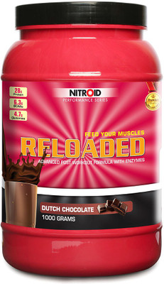 

Nitroid Reloaded Whey Protein(1000 g, Dutch Choclate)