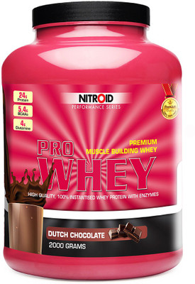 

Nitroid Pro Whey Whey Protein(2000 g, Dutch Chocolate)