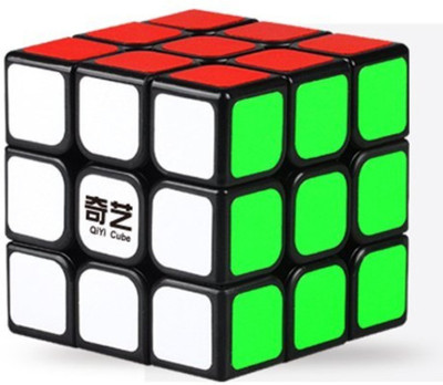 

QIYI 3x3 Black Background 3D Puzzle Brain Teaser Recommended Age 3-99Years(1 Pieces)