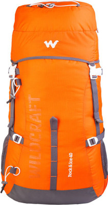 

Wildcraft Rock & Ice 40 Rucksack - 40 L(Orange)