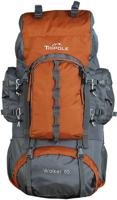 

Tripole Walker 65 Ltr Rucksack - 65(Orange, Grey), Grey;orange