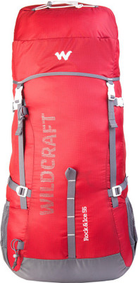 

Wildcraft Rock & Ice 55 Rucksack - 55 L(Red)