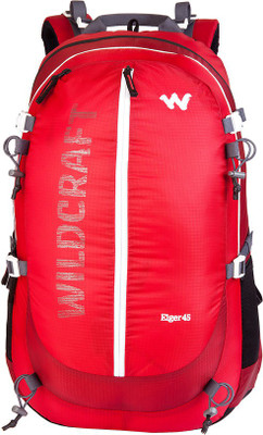 

Wildcraft Eiger 45 Rucksack - 44.5 L(Red)
