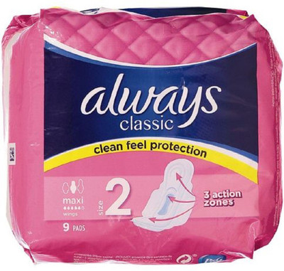 

Always 91231148 Sanitary Pad(Pack of 9)