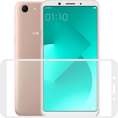 CASE CREATION Edge To Edge Tempered Glass for Oppo A83(Pack of 1)