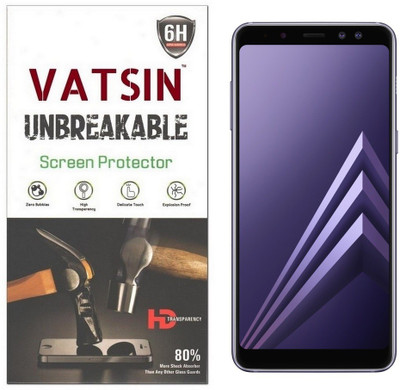 Vatsin Impossible Screen Guard for Samsung Galaxy A8 Plus 2018(Pack of 1)
