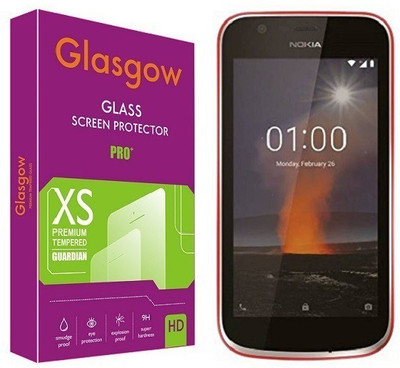 Glasgow Tempered Glass Guard for Nokia 1(Pack of 1)