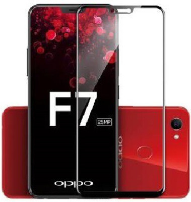 GLOBALCASE Tempered Glass Guard for OPPO F7(Pack of 1)