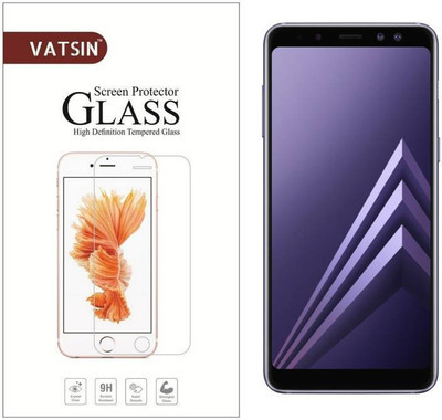 Vatsin Tempered Glass Guard for Samsung Galaxy A6 Plus(Pack of 1)