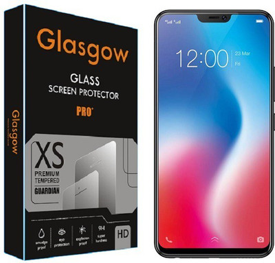 Glasgow Tempered Glass Guard for Vivo V9(Pack of 1)