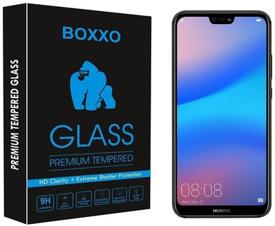 Boxxo Tempered Glass Guard for Huawei P20 LITE(Pack of 1)