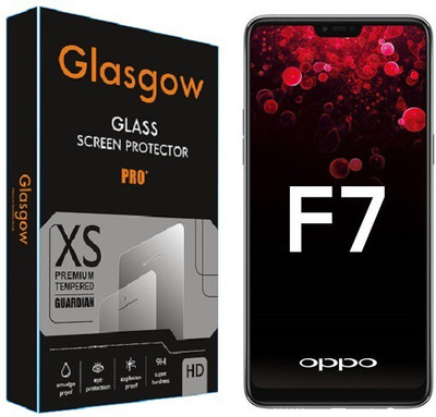 Glasgow Tempered Glass Guard for OPPO F7(Pack of 1)