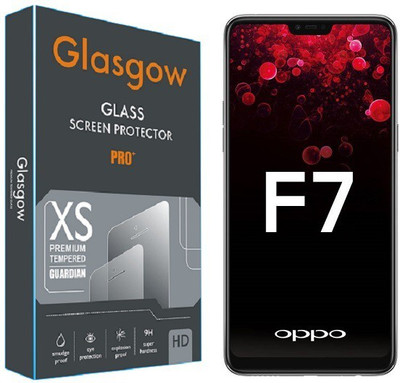 Glasgow Tempered Glass Guard for OPPO F7(Pack of 1)