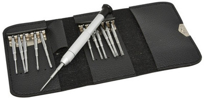 

ACUTAS 13 In 1 Screwdriver Repair Tools Magnetic Wallet Screw Driver Standard Screwdriver Set, Black