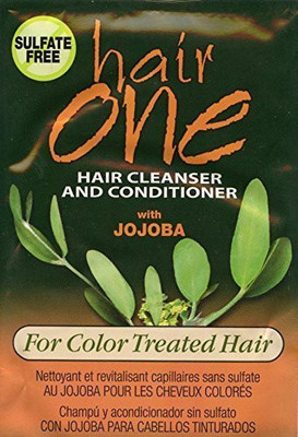 

Hair One Jojoba Hair Cleanser Conditioner For Color Treated Hair Packettes(17.99 ml)