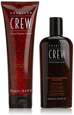 

American Crew Daily Duo Moisturizing Shampoo And Firm Hold Styling Gel(248.42 ml)