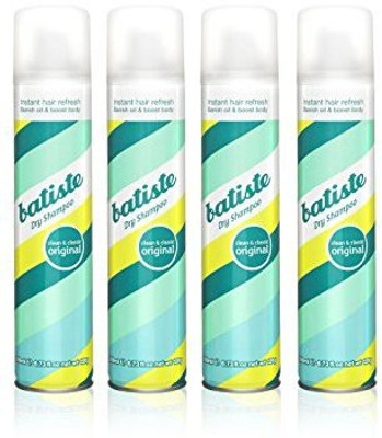 

Batiste Original Dry Shampoo Ladies Instant Clean Hair Spray Greasy Hair(150 ml)