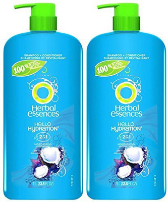 Herbal Essences Hello Hydration In Moisturizing Hair Shampoo & Conditioner(999.59 ml)