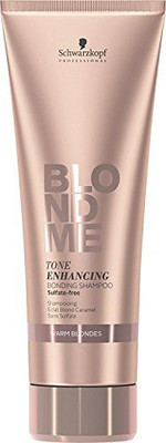 

Schwarzkopf Professional Blondme Warm Blondes Tone Enhancing Bonding Shampoo(250 ml)