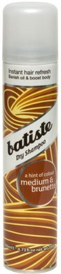 

Batiste Medium And Brunette Dry Shampoo By(200 ml)