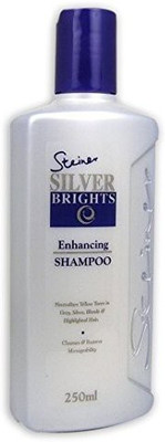

Steiner Silver Brights Purple Toning Enhancing Shampoo *Blonde* Silver *Gray(250 ml)