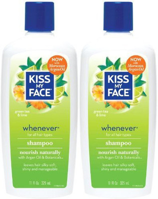 Kiss My Face Whenever Shampoo For Gentle Cleansing With Argan Oil(325.31 ml)
